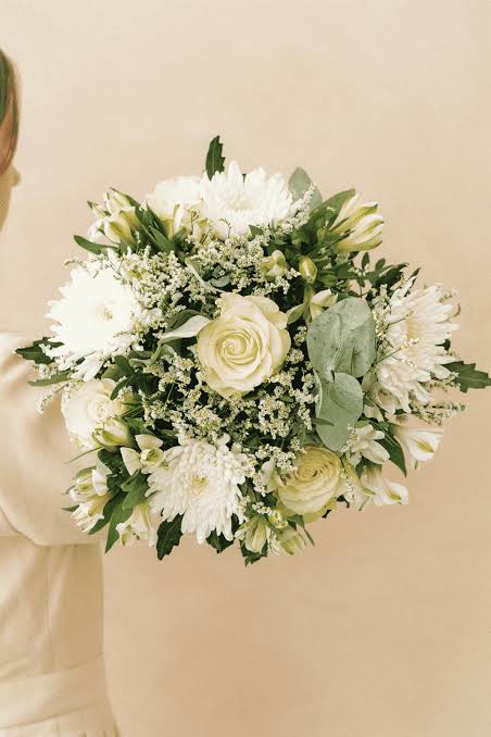 Bouquet blanc raffiné