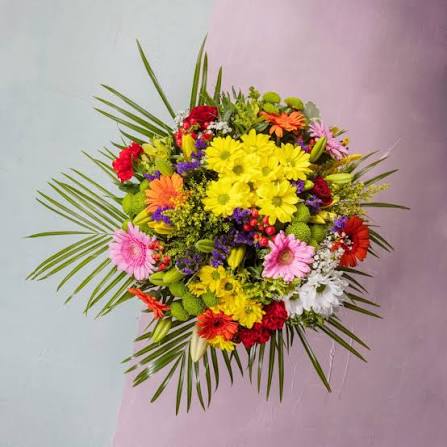 Bouquet multicolore