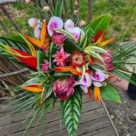 Bouquet tropical